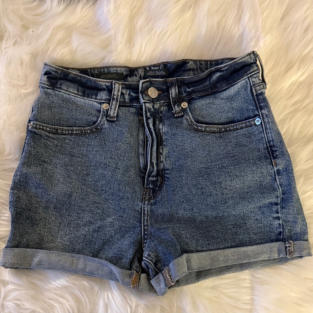 Wild Fable Dark Blue Jean Shorts